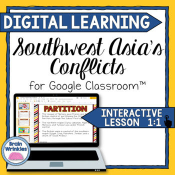 Preview of DIGITAL LEARNING: Continuing Conflicts in the Middle East (SS7H2)