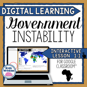 Preview of DIGITAL LEARNING: Government Instability in Africa (SS7CG2)