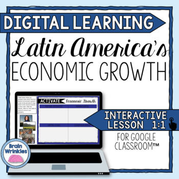 Preview of DIGITAL LEARNING: Latin America's Factors of Economic Growth (SS6E3)