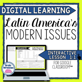 Preview of DIGITAL LEARNING: Latin America's Modern Issues (SS6H1d)