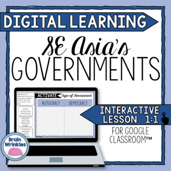 Preview of DIGITAL LEARNING: Southern and Eastern Asia's Governments (SS7CG4)