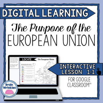 Preview of DIGITAL LEARNING: The European Union (SS6E8)
