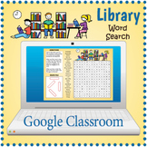 DIGITAL LIBRARY Word Search Puzzle Worksheet Activity - Go
