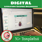 DIGITAL ELA Graphic Organizers- For Use with Google Slides
