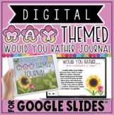 DIGITAL MAY THEMED "Would You Rather.." WRITING JOURNAL IN