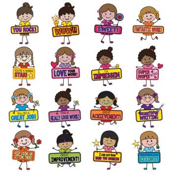 Motivational Stickers for Teens, Students, Teachers and Employees