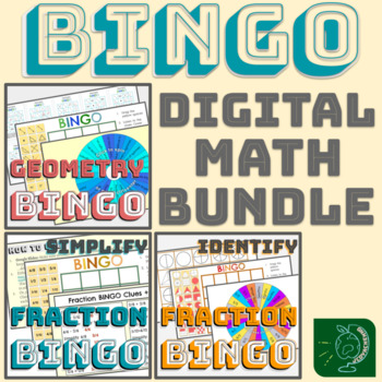 Preview of DIGITAL-  Math BINGO (Jamboard + Google Slides)