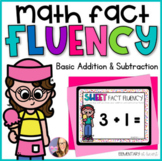 DIGITAL Math Fact Fluency - Addition and Subtraction