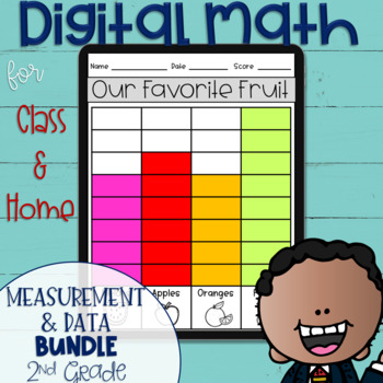 Preview of DIGITAL Math Practice for the Second Grade MD Standards BUNDLE