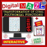 DIGITAL Maze - Cubic Polynomial Functions Transformation