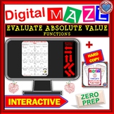 DIGITAL Maze - Evaluating Absolute Value Functions