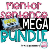Mentor Sentences MEGA Bundle - Middle and High School - PAPERLESS