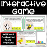 DIGITAL Mixed Addition and Subtraction Word Problems (with