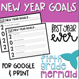 DIGITAL New Year Goals 2023, Goal Setting Activity