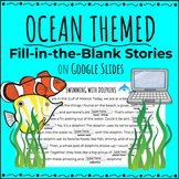 DIGITAL Ocean Activity | Fill In The Blank Stories