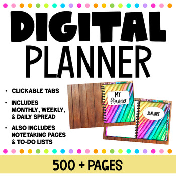 Preview of DIGITAL PLANNER_UNDATED