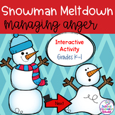 DIGITAL {PPT & GOOGLE DRIVE} SEL Lesson, Snowman Meltdown,