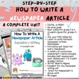 DIGITAL & PRINT How to Write a Newspaper Article (Complete