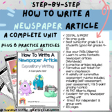 DIGITAL & PRINT How to Write a Newspaper Article (Templates & Practice Articles)