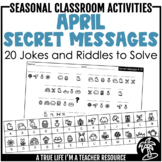 DIGITAL & PRINTABLE April Secret Messages