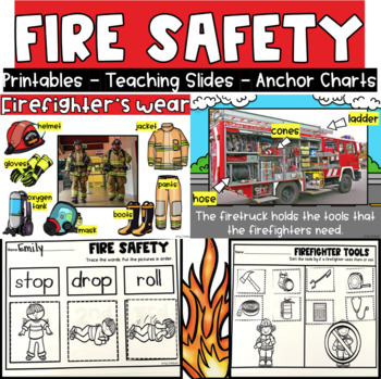 Preview of DIGITAL & PRINTABLE: Fire Safety Bundle