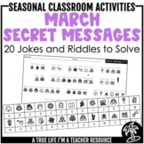 DIGITAL & PRINTABLE March Secret Messages