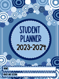 DIGITAL & PRINTABLE STUDENT PLANNER 2023-2024 - UPDATED EV