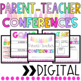 DIGITAL Parent - Teacher Conferences | Editable