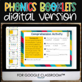 DIGITAL Phonics Booklets for Google Classroom™/Slides™ | P