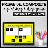 Prime or Composite Activity, Prime & Composite Numbers Gam