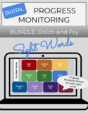 DIGITAL Progress Monitoring: SIGHT WORDS BUNDLE