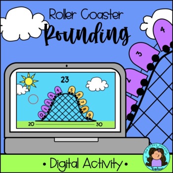 Preview of DIGITAL RESOURCE: Roller Coaster Rounding Activity