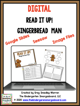 Preview of DIGITAL Read It Up! Gingerbread Man