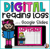 DIGITAL Reading Log - Distance Learning