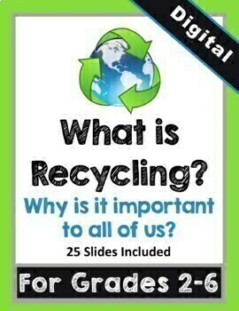 Preview of DIGITAL: Reduce, Reuse and Recycle (Grades 2-6)