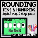 Rounding Games 3rd Grade to Nearest 10 & 100 Practice, Rou