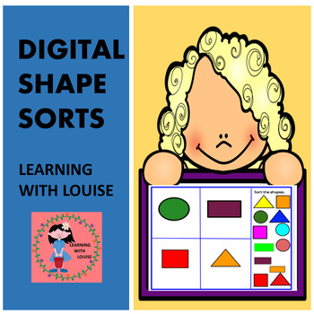 Preview of DIGITAL SHAPE SORTS