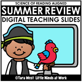 DIGITAL SUMMER REVIEW Teaching Slides: THE BUNDLE Science 