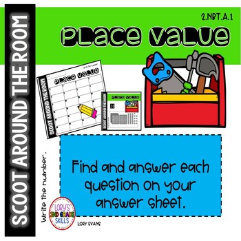 Preview of Scoot Around the Room - PLACE VALUE