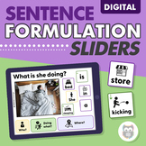 DIGITAL Sentence Formulation Sliders - Leveled with Real P