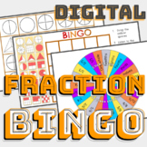 DIGITAL— Shaded Fraction Pieces BINGO (Jamboard + Google Slides)