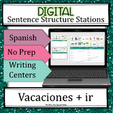 DIGITAL Spanish Sentence Structure Centers / Stations: Vac