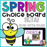 DIGITAL Spring Choice Board
