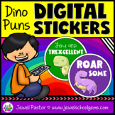 DIGITAL Stickers for Seesaw™ and Google™ Slides | Dinosaur