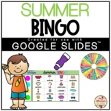 DIGITAL Summer Bingo - Personalized! {Google Slides™/Classroom™}