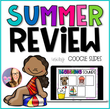 Preview of DIGITAL Summer Review (First Grade) - Distance Learning