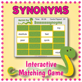 DIGITAL Synonym Memory Matching Card Game