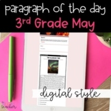 DIGITAL Text Evidence Passages for 3rd Grade May | Distanc