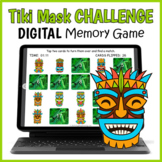 DIGITAL Tiki Mask Memory Matching Card Game