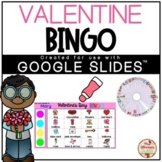 DIGITAL Valentine Bingo - Personalized! {Google Slides™/Cl
